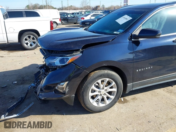 2021 Chevrolet Equinox LT with VIN 3GNAXKEV1MS129189, listed as a IAAI auction lot 41669852 with 60,130 mi miles. Bid and sale history available at carsss.com. Image 6.