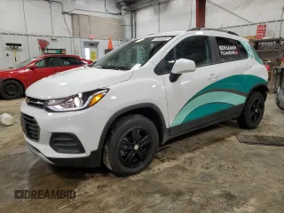 2022 Chevrolet Trax LT with VIN KL7CJPSM1NB564803, listed as a Copart auction lot 47836585 with 18,295 mi miles and Salvage Title. Bid and sale history available at carsss.com. Image 1.