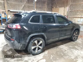 2020 Jeep Cherokee Limited with VIN 1C4PJMDN8LD507072, listed as a Copart auction lot 49351385 with 107,620 mi miles and Clean Title. Bid and sale history available at carsss.com. Image 3.