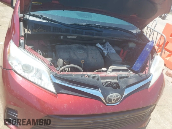2018 Toyota Sienna LE Auto Access Seat with VIN 5TDKZ3DC9JS908806, listed as a IAAI auction lot 42457277 with 166,229 mi miles and . Bid and sale history available at DreamBid. Image 10.