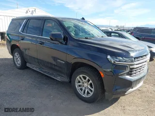 2023 Chevrolet Tahoe LT with VIN 1GNSKNKD9PR324836, listed as a IAAI auction lot 41657164 with 60,575 mi miles. Bid and sale history available at carsss.com. Image 1.