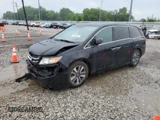 2014 Honda Odyssey Touring with VIN 5FNRL5H98EB126095, listed as a Copart auction lot 58762395 with 178,947 mi miles and Non repairable. Bid and sale history available at DreamBid. Image 1.