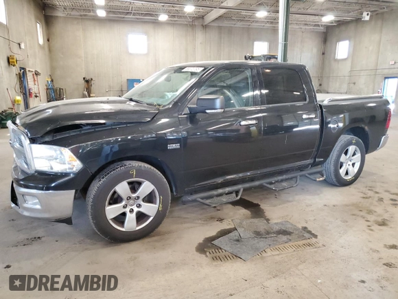 2011 Ram 1500 Big Horn with VIN 1D7RV1CT7BS519516, listed as a Copart auction lot 56373795 with 201,126 mi miles and Salvage title. Bid and sale history available at DreamBid. Image 1.
