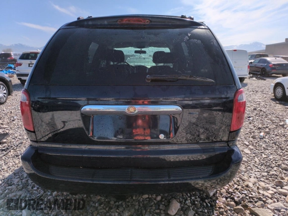 2006 Chrysler Town & Country LWB Touring with VIN 2A4GP54LX6R661586, listed as a Copart auction lot 53335385 with 72,597 mi miles and Salvage Title. Bid and sale history available at carsss.com. Image 6.