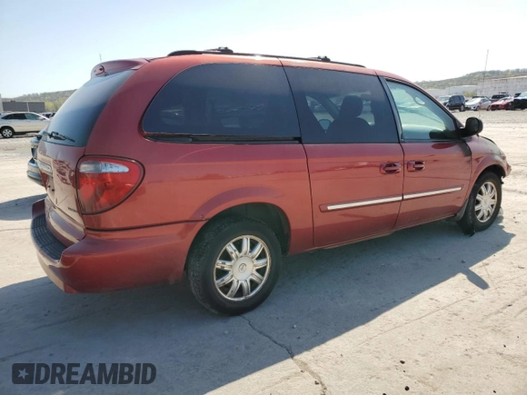 2007 Chrysler Town & Country LWB Touring with VIN 2A4GP54L37R321035, listed as a Copart auction lot 52368555 with 0 mi miles and Salvage Title. Bid and sale history available at carsss.com. Image 3.