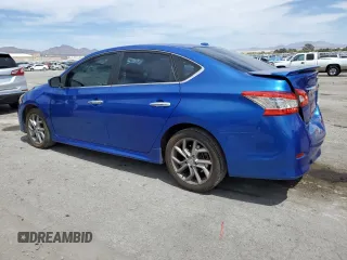 2013 Nissan Sentra FE+ S with VIN 3N1AB7AP1DL627448, listed as a Copart auction lot 52563635 with 154,428 mi miles and Salvage Title. Bid and sale history available at DreamBid. Image 2.