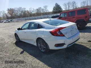 2019 Honda Civic Sedan EX with VIN 19XFC1F33KE011691, listed as a Copart auction lot 49576805 with 40,782 mi miles and Salvage Title. Bid and sale history available at carsss.com. Image 2.
