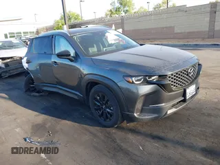 2024 Mazda CX-50 S Premium with VIN 7MMVABDM4RN197945, listed as a IAAI auction lot 42327205 with 8,245 mi miles and . Bid and sale history available at DreamBid. Image 1.