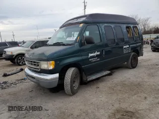 1999 Ford Econoline Cargo z VIN 1FTPE24L0XHB20487, wystawiony jako Copart lot #44693205 z przebiegiem 122 820 mil mil oraz Czysty tytuł • Clean title. Historia ofert i sprzedaży dostępna na DreamBid. Obrazek 1.