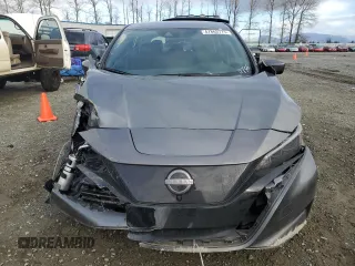 2024 Nissan LEAF SV PLUS with VIN 1N4CZ1CV0RC550736, listed as a Copart auction lot 47863775 with 7,423 mi miles and Salvage Title. Bid and sale history available at carsss.com. Image 5.