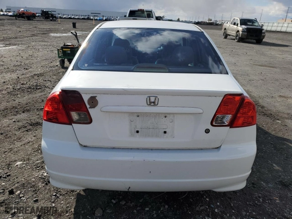 2004 Honda Civic with VIN JHMES966X4S006056, listed as a Copart auction lot 49349005 with 177,689 mi miles and Salvage Title. Bid and sale history available at carsss.com. Image 6.