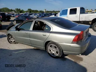 2007 Volvo S60 2.5L Turbo with VIN YV1RS592872640162, listed as a Copart auction lot 69946594 with 0 mi miles and Salvage Title. Bid and sale history available at carsss.com. Image 2.
