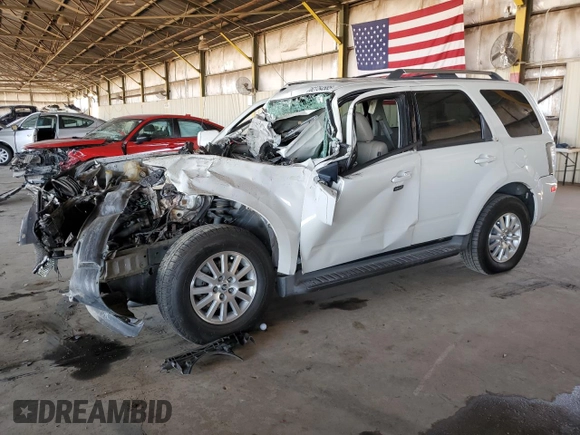 2010 Mercury Mariner Premier with VIN 4M2CN9HG5AKJ26732, listed as a Copart auction lot 62754585 with Not provided miles and Salvage title. Bid and sale history available at DreamBid. Image 1.