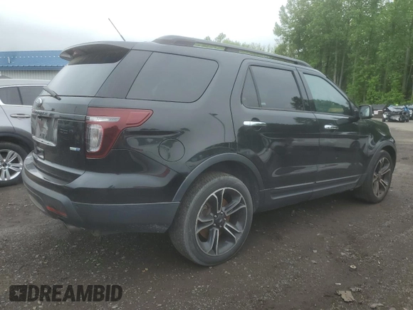 2014 Ford Explorer Sport with VIN 1FM5K8GT4EGB14219, listed as a Copart auction lot 57281735 with 149,472 mi miles and Clean title. Bid and sale history available at DreamBid. Image 3.