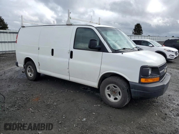 2008 Chevrolet Express Cargo with VIN 1GCFG15X381122844, listed as a Copart auction lot 48743495 with 215,815 mi miles and Clean title. Bid and sale history available at DreamBid. Image 4.