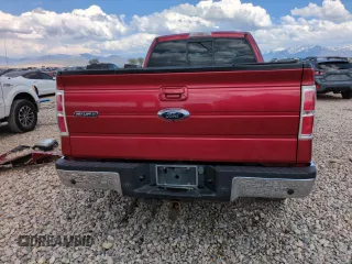 2009 Ford F-150 XL with VIN 1FTPW14V19FA61652, listed as a Copart auction lot 54440595 with 154,589 mi miles and Salvage Title. Bid and sale history available at DreamBid. Image 6.