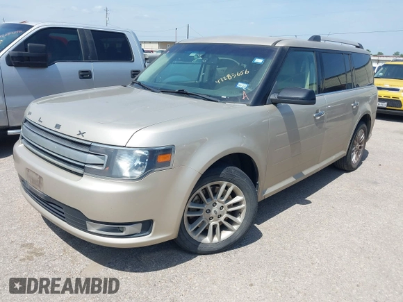 2018 Ford Flex SEL z VIN 2FMGK5C88JBA18829, wystawiony jako IAAI lot #42283656 z przebiegiem 138 165 mil mil oraz . Historia ofert i sprzedaży dostępna na DreamBid. Obrazek 2.
