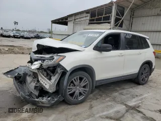 2020 Honda Passport EX-L with VIN 5FNYF7H5XLB002192, listed as a Copart auction lot 51149525 with 76,545 mi miles and Salvage Title. Bid and sale history available at carsss.com. Image 1.
