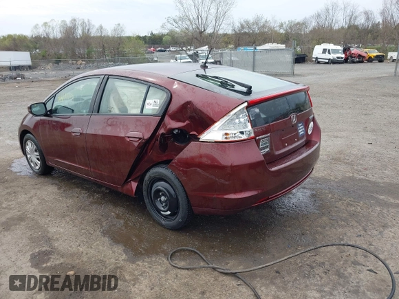 2011 Honda Insight with VIN JHMZE2H37BS011148, listed as a IAAI auction lot 41953167 with 79,143 mi miles and . Bid and sale history available at DreamBid. Image 6.