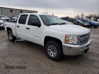2013 Chevrolet Silverado 1500 LS with VIN 3GCPKREA4DG101316, listed as a Copart auction lot 80741414 with 133,136 mi miles and Salvage Title. Bid and sale history available at DreamBid. Image 4.