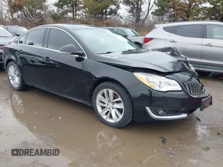 2014 Buick Regal with VIN 2G4GV5EK1E9283279, listed as a IAAI auction lot 41526780 with 206,855 mi miles. Bid and sale history available at carsss.com. Image 1.