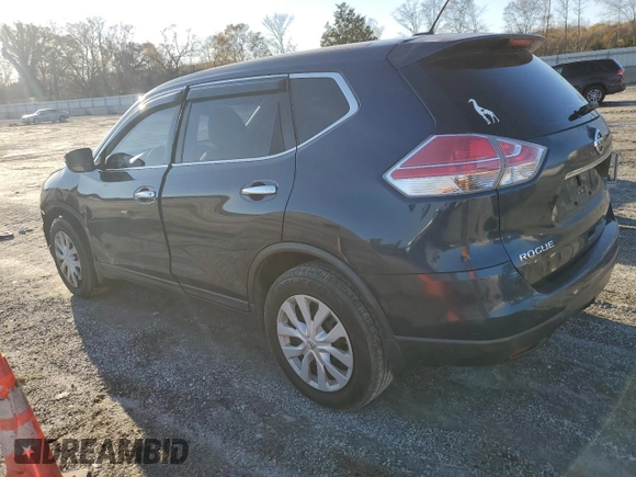 2015 Nissan Rogue SV with VIN KNMAT2MT5FP581765, listed as a Copart auction lot 84490954 with 112,949 mi miles and Salvage Title. Bid and sale history available at DreamBid. Image 2.