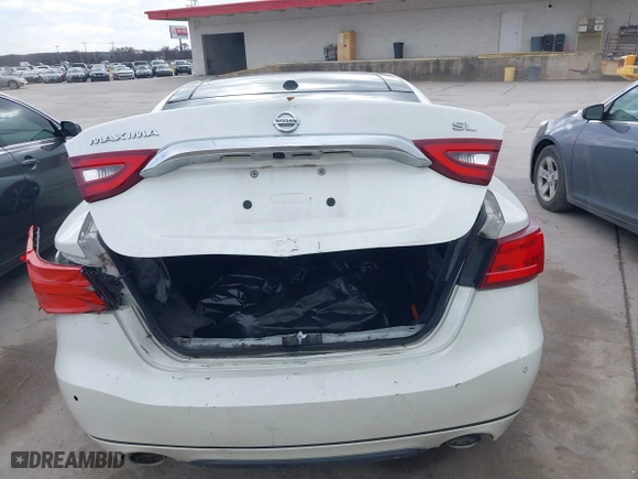 2018 Nissan Maxima SL with VIN 1N4AA6AP8JC363670, listed as a IAAI auction lot 41153398 with 170,160 mi miles. Bid and sale history available at carsss.com. Image 16.