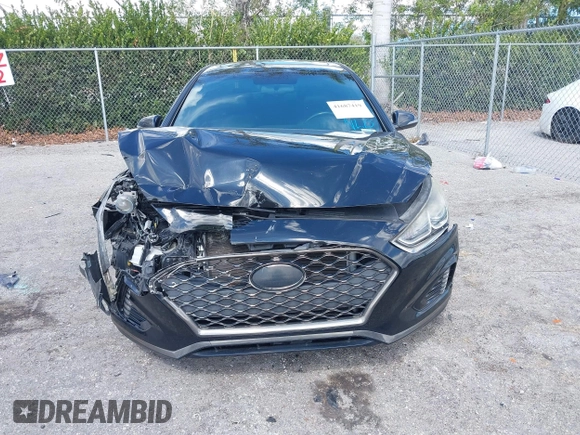 2018 Hyundai Sonata SEL with VIN 5NPE34AF3JH647018, listed as a IAAI auction lot 41687419 with 97,561 mi miles and . Bid and sale history available at DreamBid. Image 6.