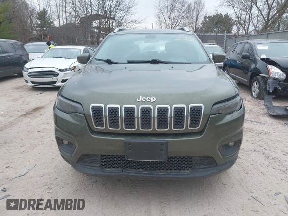 2019 Jeep Cherokee Latitude Plus with VIN 1C4PJMLB2KD395617, listed as a IAAI auction lot 41992532 with 254,632 mi miles and . Bid and sale history available at carsss.com. Image 12.
