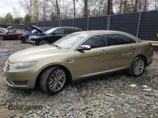 2013 Ford Taurus Limited with VIN 1FAHP2F8XDG198564, listed as a Copart auction lot 51377105 with 141,252 mi miles and Salvage Title. Bid and sale history available at DreamBid. Image 1.