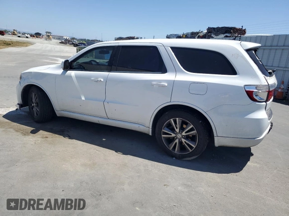 2013 Dodge Durango R/T with VIN 1C4SDJCT3DC695992, listed as a Copart auction lot 56043795 with 146,902 mi miles and Salvage title. Bid and sale history available at DreamBid. Image 2.