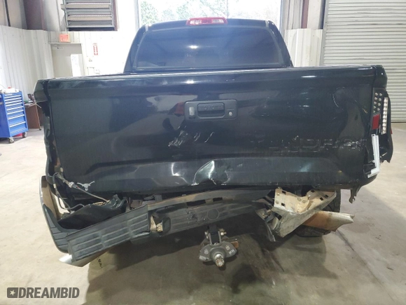 2017 Toyota Tundra 4WD SR5 with VIN 5TFDW5F17HX666871, listed as a Copart auction lot 42829645 with 132,183 mi miles and Salvage Title. Bid and sale history available at carsss.com. Image 6.