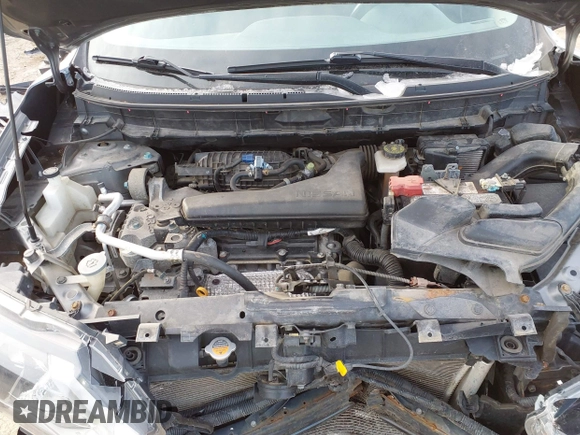 2017 Nissan Rogue SV with VIN KNMAT2MV9HP537448, listed as a IAAI auction lot 41609222 with 71,971 mi miles. Bid and sale history available at carsss.com. Image 10.