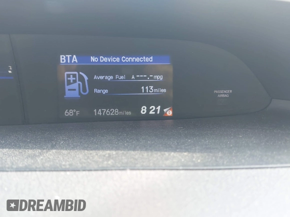 2012 Honda Civic EX with VIN 19XFB2F81CE098044, listed as a IAAI auction lot 42064121 with 147,628 mi miles and . Bid and sale history available at DreamBid. Image 15.
