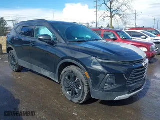 2022 Chevrolet Blazer LT with VIN 3GNKBJRS3NS188887, listed as a IAAI auction lot 41722968 with 45,998 mi miles. Bid and sale history available at carsss.com. Image 1.