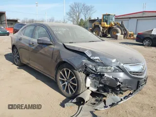 2017 Acura TLX V6 w/Technology Pkg with VIN 19UUB2F5XHA003005, listed as a IAAI auction lot 41770662 with 78,521 mi miles. Bid and sale history available at carsss.com. Image 1.