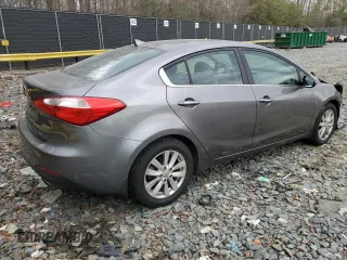 2014 Kia Forte EX with VIN KNAFX4A87E5199900, listed as a Copart auction lot 50090555 with 110,919 mi miles and Salvage Title. Bid and sale history available at carsss.com. Image 3.