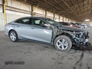2024 Chevrolet Malibu LS with VIN 1G1ZC5ST5RF225407, listed as a Copart auction lot 88996865 with 16,243 mi miles and Salvage Title. Bid and sale history available at DreamBid. Image 4.