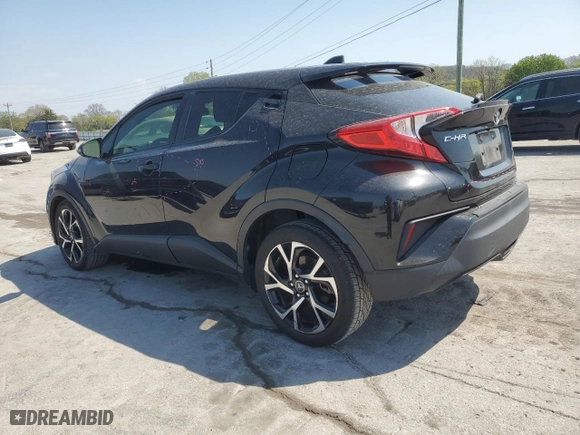 2019 Toyota C-HR XLE with VIN JTNKHMBX6K1028672, listed as a Copart auction lot 52526995 with 85,986 mi miles and Salvage Title. Bid and sale history available at carsss.com. Image 2.