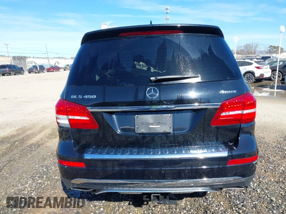 2018 Mercedes-Benz GLS 450 with VIN 4JGDF6EE5JB148508, listed as a IAAI auction lot 41454691 with Not provided miles and . Bid and sale history available at DreamBid. Image 16.