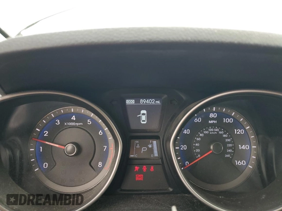 2016 Hyundai Elantra GT with VIN KMHD35LH5GU289110, listed as a Copart auction lot 50838455 with 89,402 mi miles and Salvage Title. Bid and sale history available at carsss.com. Image 9.