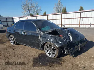 2005 Subaru Impreza Sedan (Natl) WRX with VIN JF1GD29605G515722, listed as a IAAI auction lot 42030403 with 213,788 mi miles. Bid and sale history available at carsss.com. Image 1.