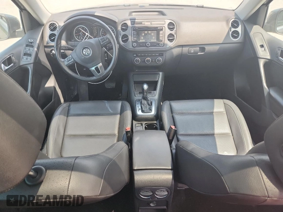 2013 Volkswagen Tiguan SE with VIN WVGBV7AX8DW011356, listed as a Copart auction lot 58099355 with 99,513 mi miles and Salvage title. Bid and sale history available at DreamBid. Image 8.