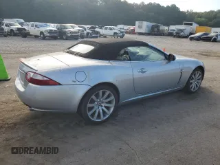 2007 Jaguar XK with VIN SAJDA44B075B01008, listed as a Copart auction lot 69111284 with 0 mi miles and Salvage Title. Bid and sale history available at carsss.com. Image 3.