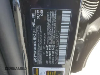 2019 Mercedes-Benz C 300 с VIN 55SWF8DB7KU308837, выставлен на аукционе Copart как лот 57505405 с пробегом 71 003 миль миль и Списание • Salvage title. История ставок и продаж доступна на DreamBid. Изображение 12.