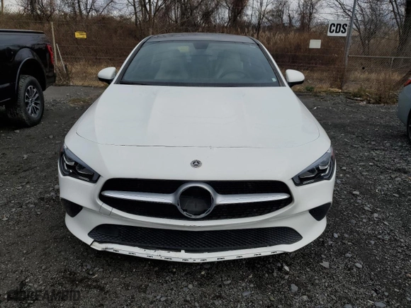 2022 Mercedes-Benz CLA with VIN W1K5J4GB9NN312660, listed as a Copart auction lot 82545984 with 0 mi miles and Salvage Title. Bid and sale history available at carsss.com. Image 5.