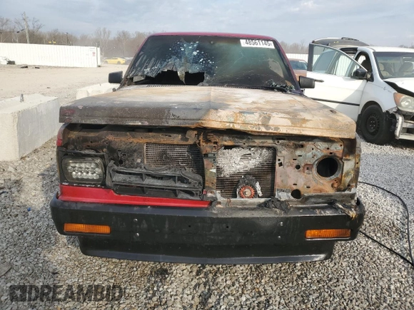 1987 GMC Sonoma with VIN 1GTBS14E0H8505371, listed as a Copart auction lot 48561145 with Not Provided miles and Non Repairable. Bid and sale history available at DreamBid. Image 5.