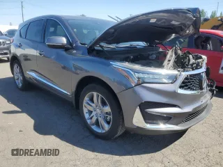 2021 Acura RDX Advance with VIN 5J8TC2H78ML004031, listed as a Copart auction lot 58540435 with 26,859 mi miles and Salvage title. Bid and sale history available at DreamBid. Image 4.