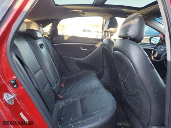 2013 Hyundai Elantra GT with VIN KMHD35LE7DU049039, listed as a Copart auction lot 47049765 with 208,399 mi miles and Non Repairable. Bid and sale history available at carsss.com. Image 10.