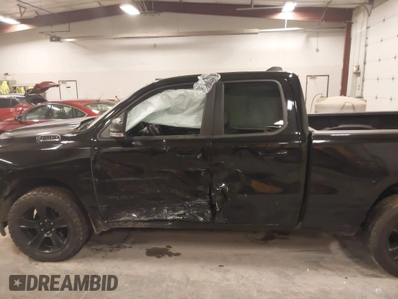 2022 Ram 1500 Big Horn with VIN 1C6SRFBT2NN134857, listed as a IAAI auction lot 41865906 with 82,496 mi miles and . Bid and sale history available at DreamBid. Image 6.